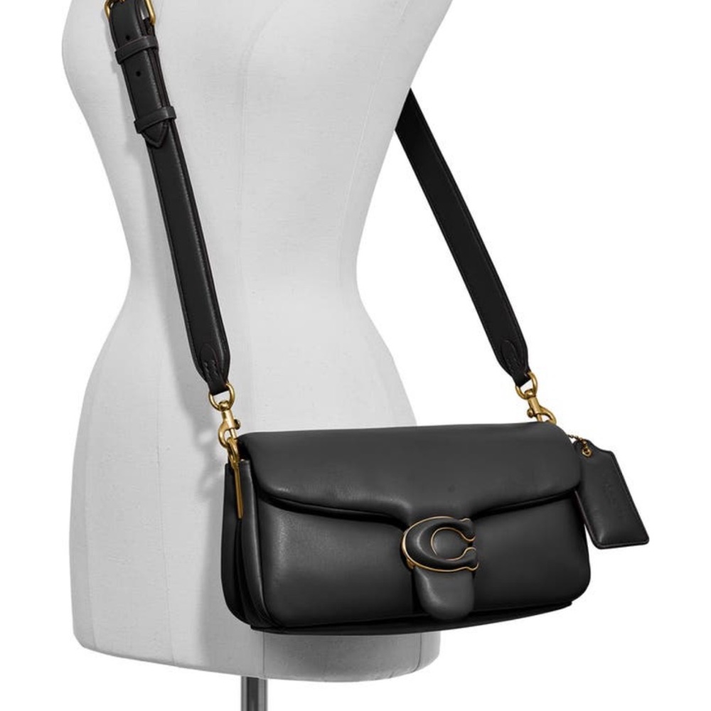 Coach Pillow Lather Crossbody Bag / Interior Zip Pockets/ Adjustable Strap